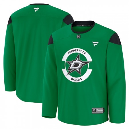 Dallas Stars tröja Customized Fanatics Team Practice 2024-25 Grön - NHL Tröjor Herr